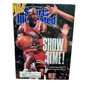 Sports Illustrated Magazine May 21 1990 Michael Jordan Vintage NBA Issue